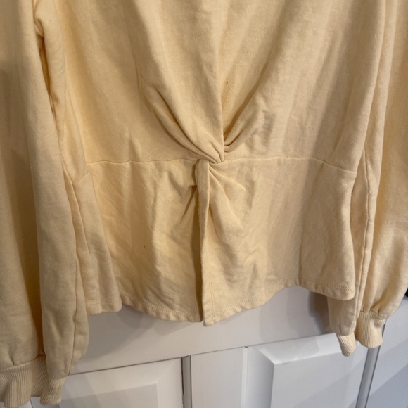 Pilcro anthropologie Twist-Front Sweatshirt 31927 - Picture 9 of 14